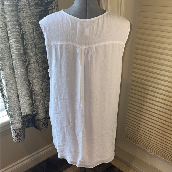Cristina B Top White Sleeveless Women's Size XXL - Picture 5 of 11